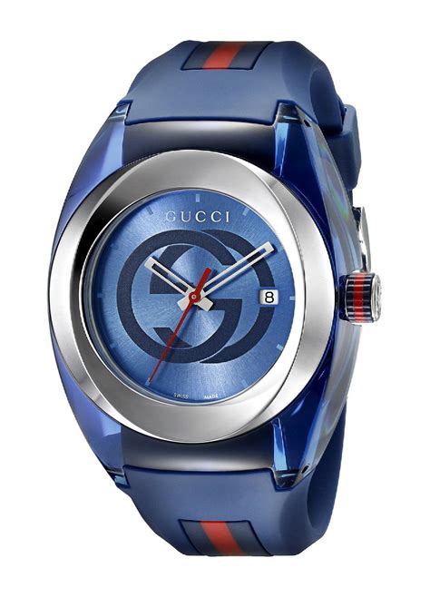 blue benjamin gucci|blue gucci watches.